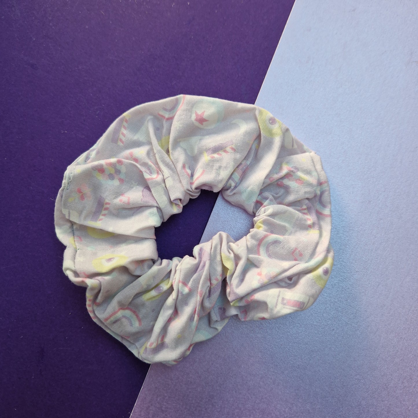 Lilac Studios cotton hair scrunchie