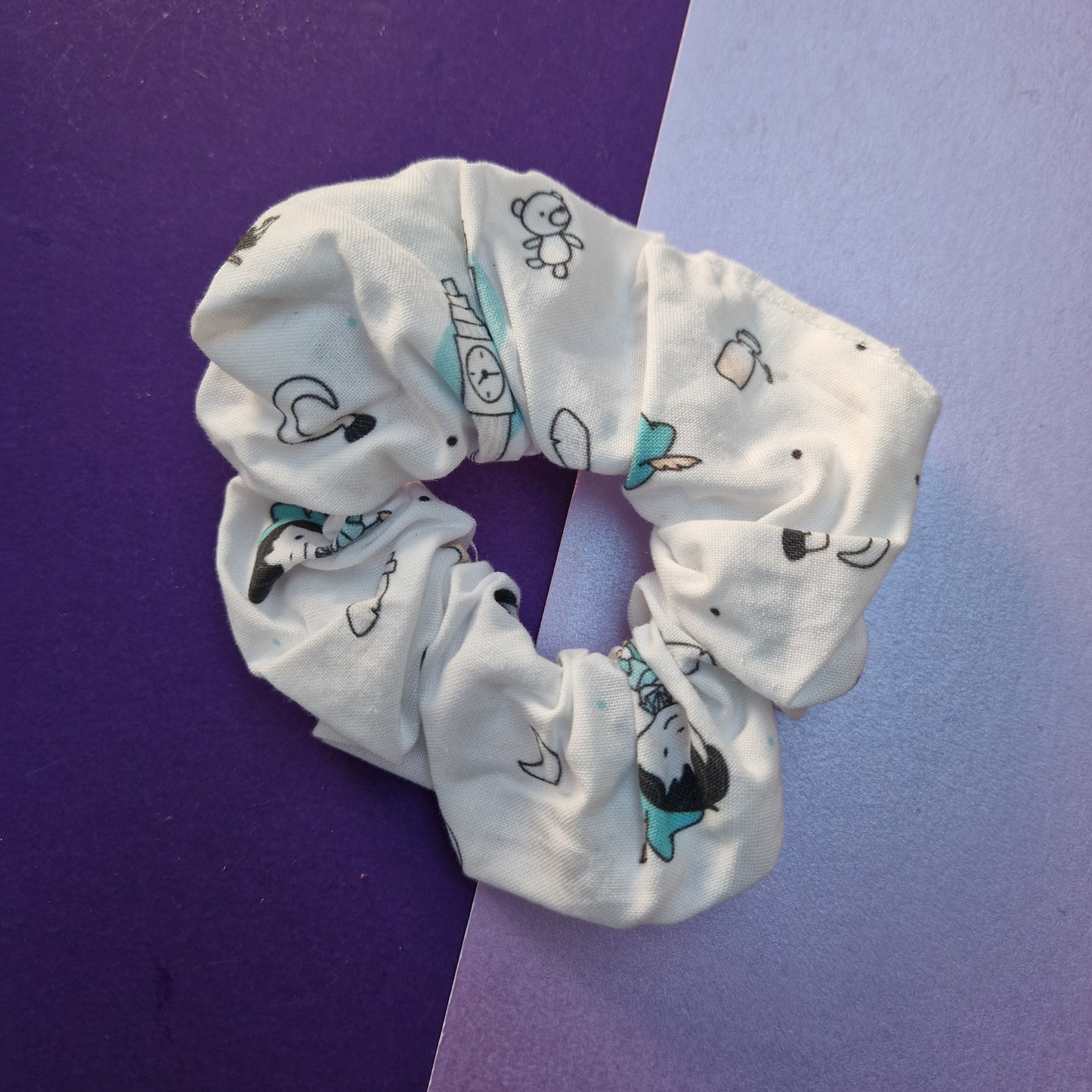 Lost boys cotton hair scrunchie