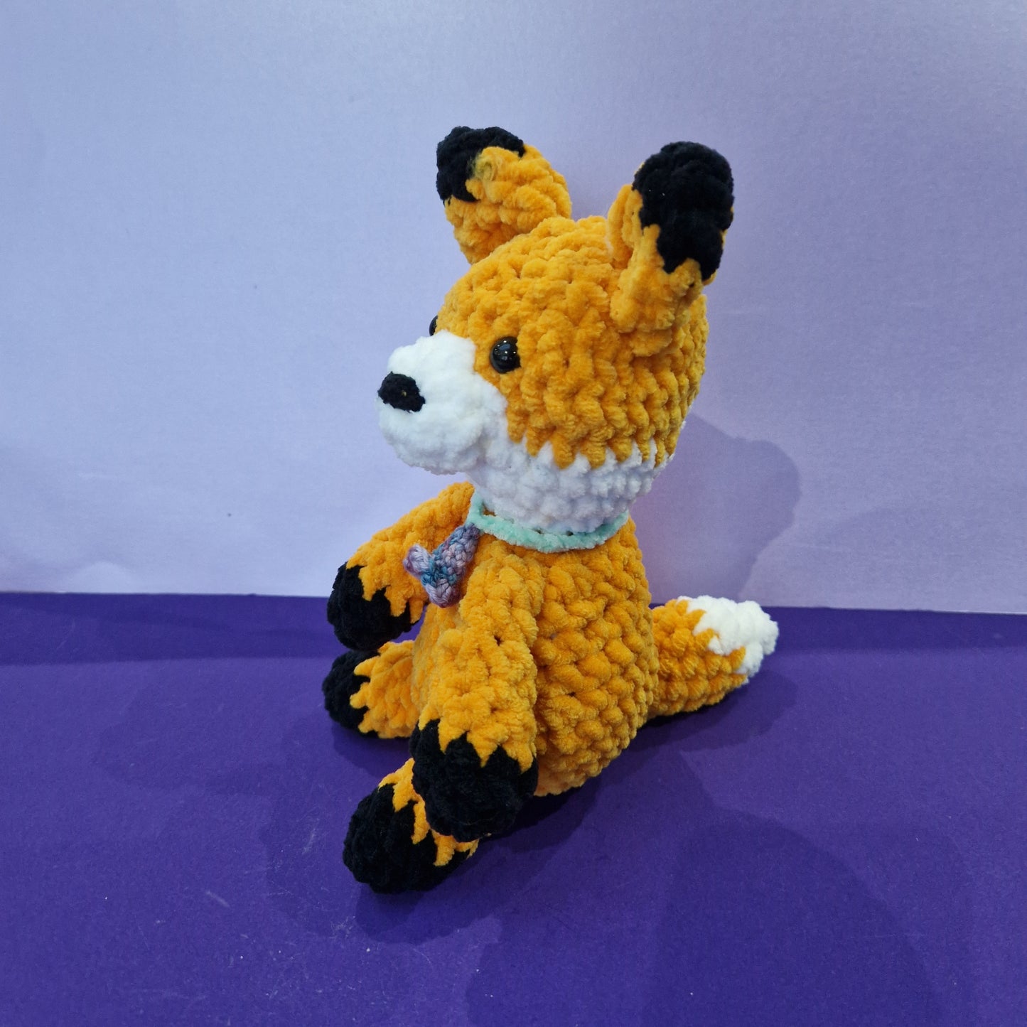 Chunky, super soft crochet fox