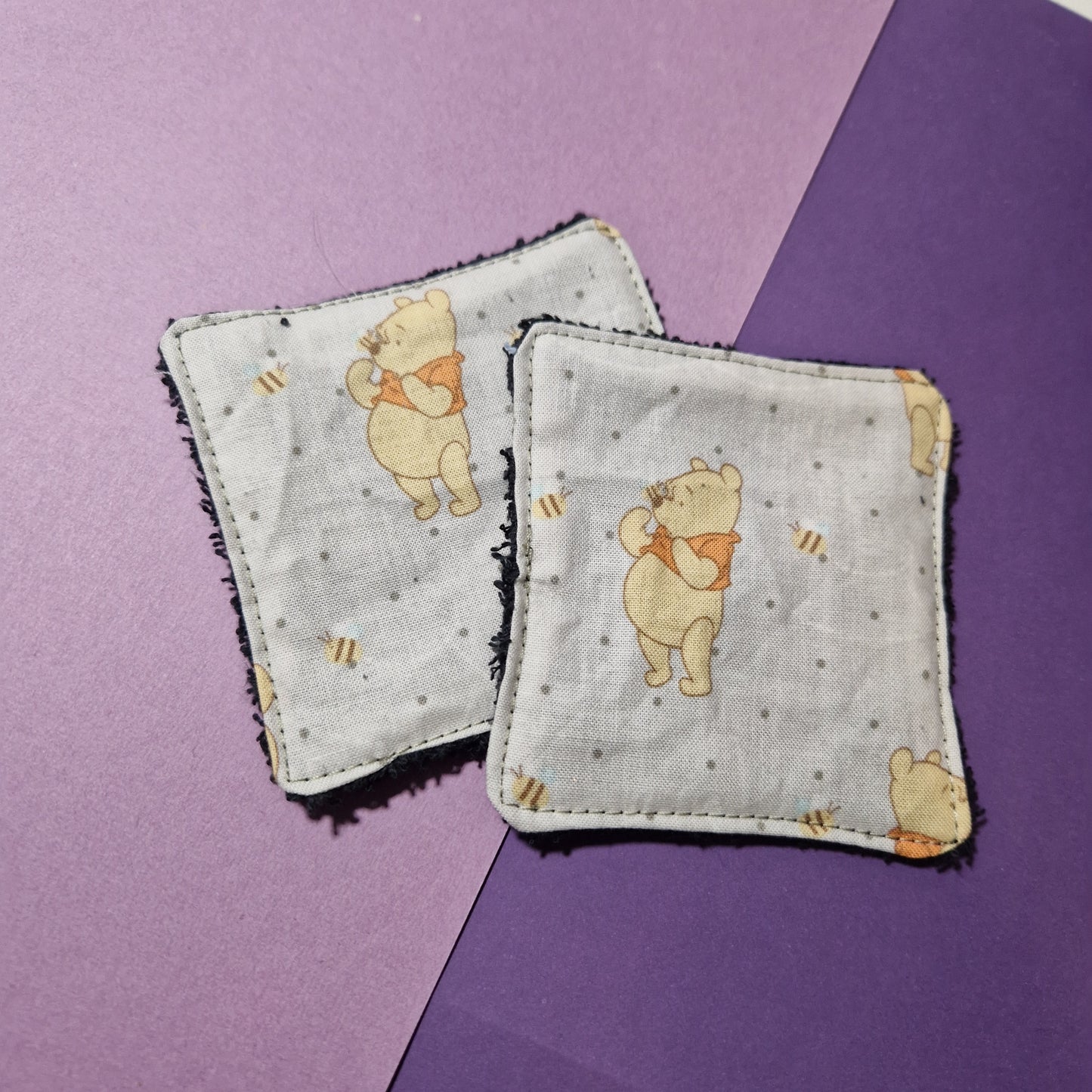 Bear reusable Terry towelling wipe