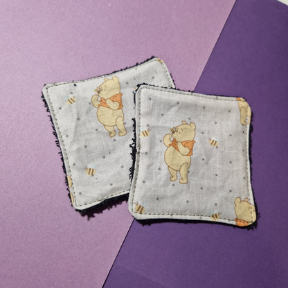 Bear reusable Terry towelling wipe