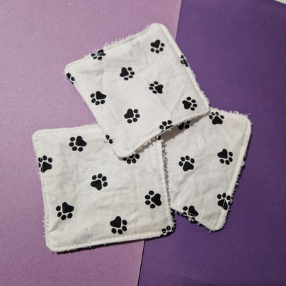 Paw reusable Terry towelling wipe