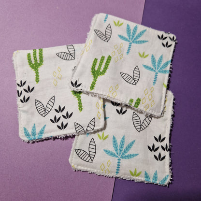 Cactus reusable Terry towelling wipe