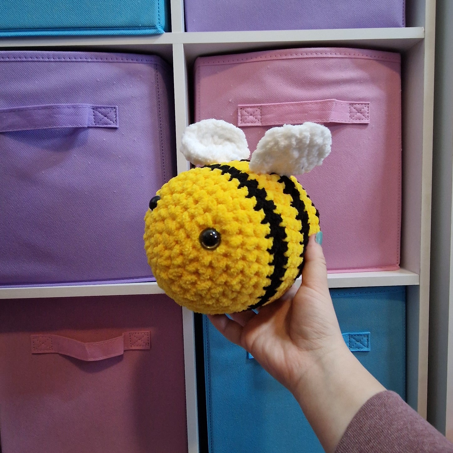 Large Bumble Bee crochet plushie