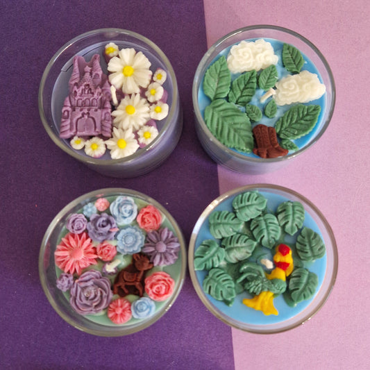 Magical Spring soy 3.5oz candles - choose from four designs