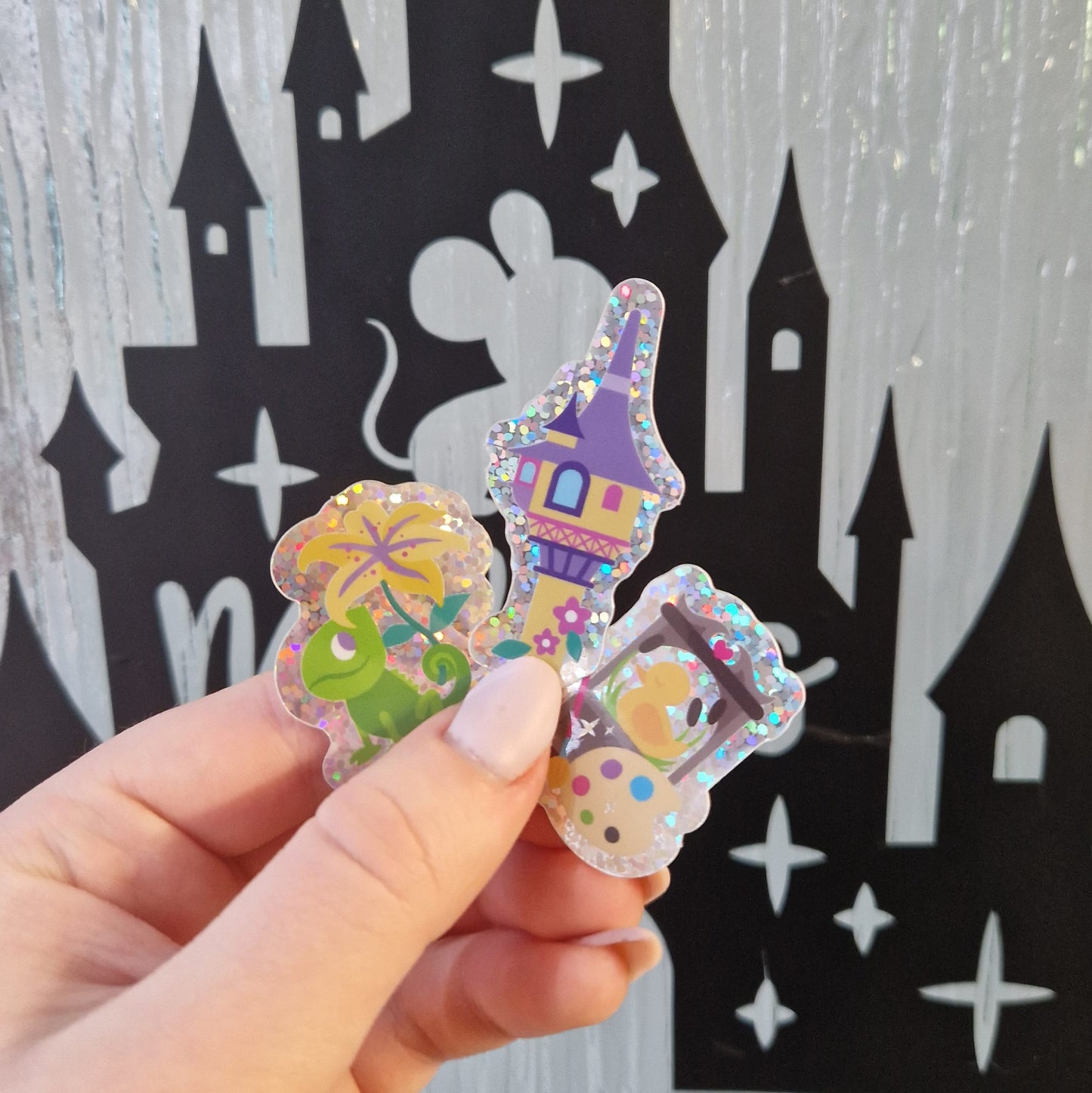 The Lost Princess stickers single or trio