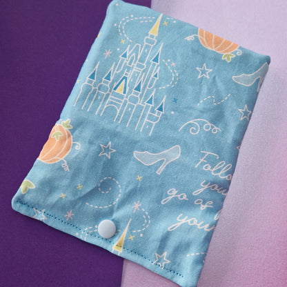 Follow Your Heart double pocket Face Wipe Snap Pouch