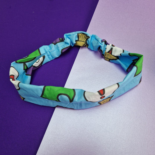 Island Icon headband with elastic