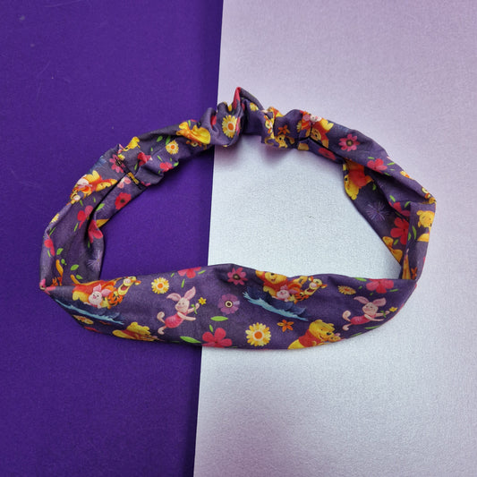 Rainy Friends headband with elastic